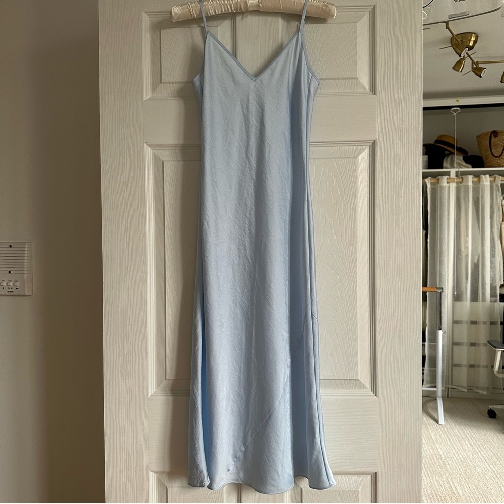 Aritzia Wilfred Only Midi Slip Dress